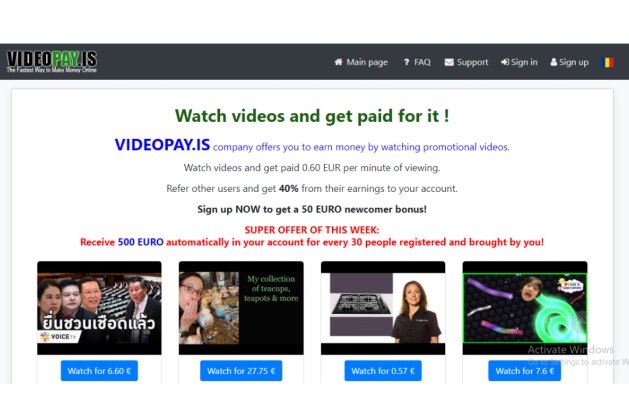 Videopay.is review (Is videopay.is legit or scam?) check out