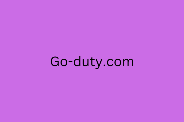 Go-duty.com review (Is go-duty.com legit or scam?) check out